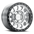 Method MR315 17x8.5 0mm Offset 6x5.5 106.25mm CB Polished Wheel - Gloss Black Lip