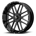 BANDIT 22X7 4X156.00 GLOSS BLACK MI