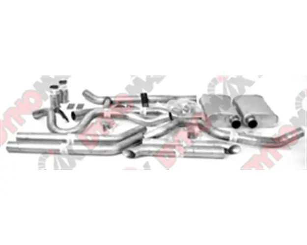 6672 CHEV/GMC C10/15 C20/25 PICKUP HEADERBACK SYSTEM THRUSH DUAL EXHAUST KIT