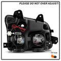 1319 KENWORTH T880 CLASS 8 FULL LED PROJECTOR HEADLIGHTS W/ SWITCHBACK DRL BLAC