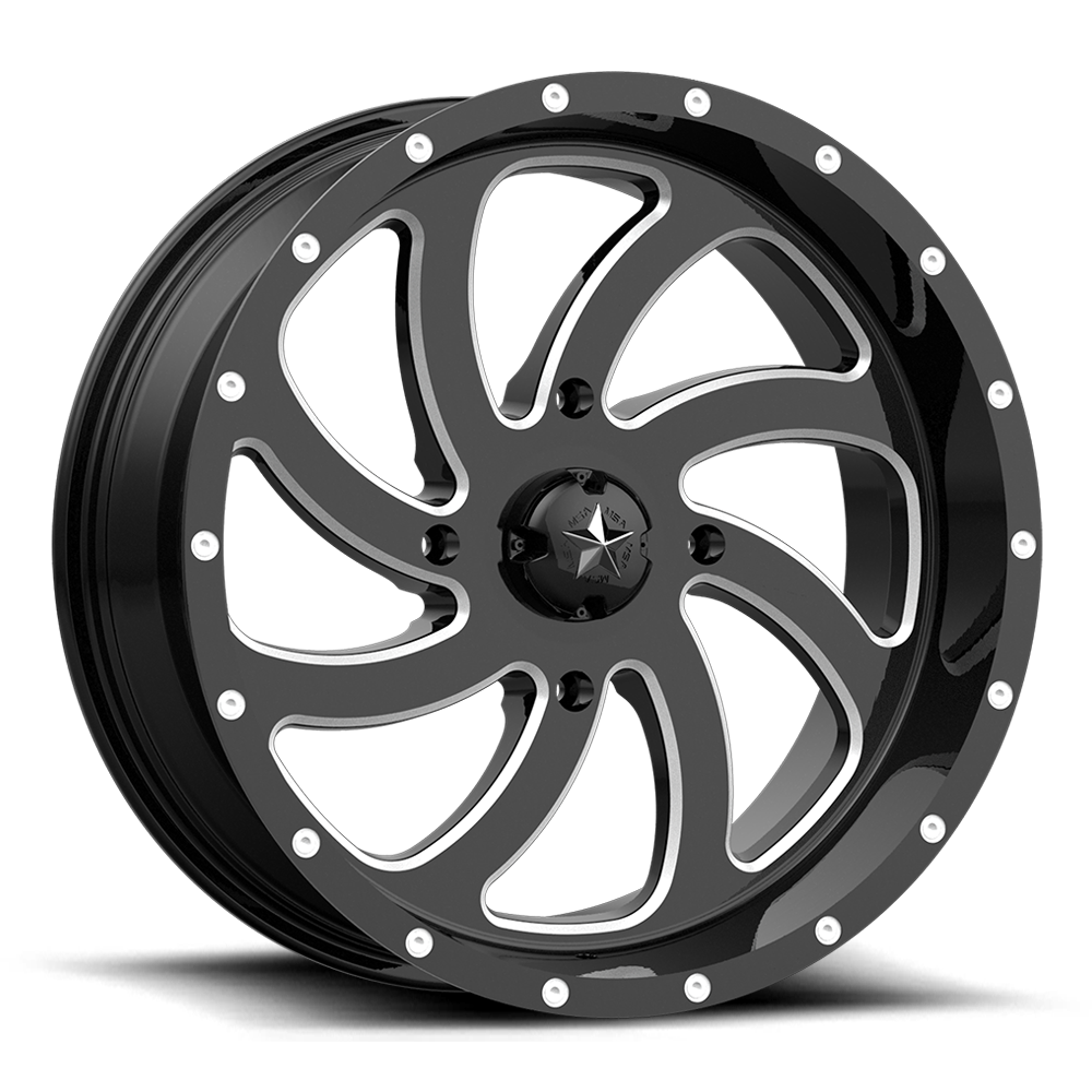 SWITCH 22X7 4X137.00 GLOSS BLACK MI
