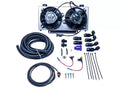 ATS Universal Transmission Cooler Kit 19 Row w/ Dual Fan 1/2 Inch Lines ATS Diesel Performance