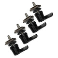 Burly Brand Control Kit 15in Bag Bar - Black