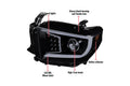 SEQUENTIAL LED PROJECTOR HEADLIGHTS- SMOKE