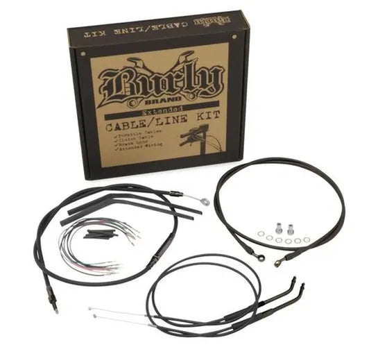 Burly Brand Cntrl Kit 12in Tbar