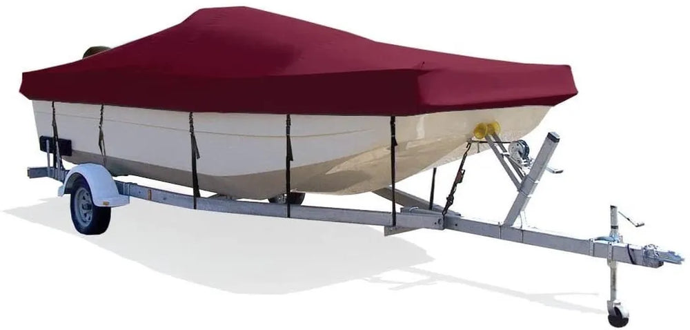 HOT SHOT BOAT COVERDECKBOAT 24FT5IN25FT4INx 102INCRANBERRY