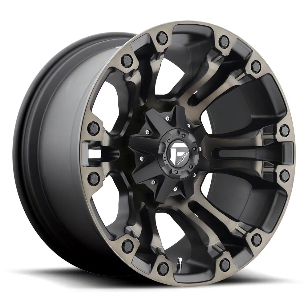 ~(50 lbs. 23X23X12)~ VAPOR 20x9 6x135.00/6x139.70 MATTE BLACK DOUBLE DARK TINT (19 mm)