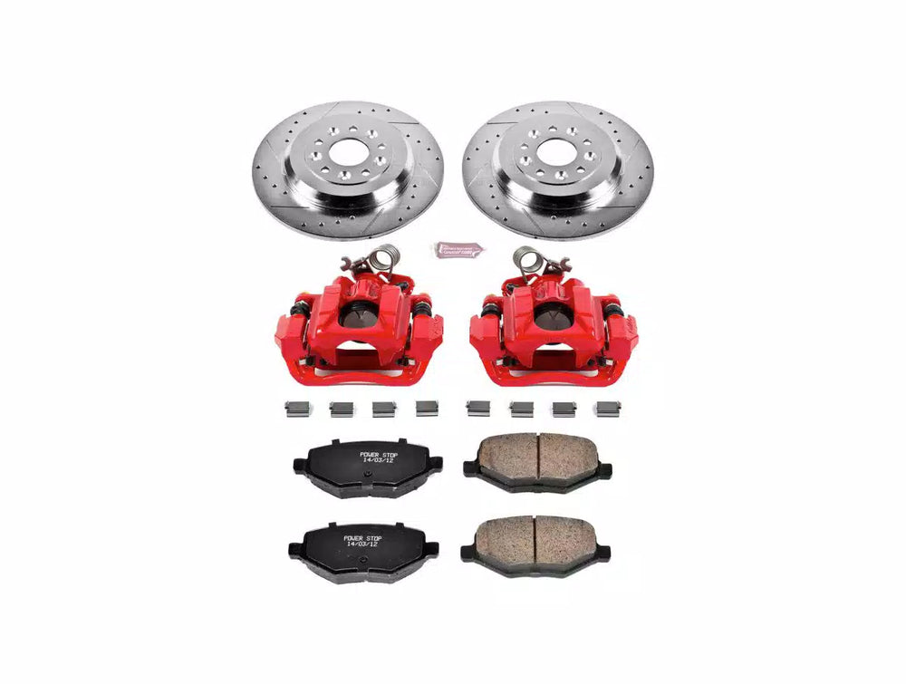 Power Stop 11-19 Ford Explorer Rear Z23 Evolution Sport Brake Kit w/Calipers