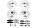 Power Stop 18-19 Jeep Wrangler Front & Rear Z17 Evolution Geomet Coated Brake Kit