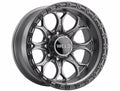 Weld Ledge 8 20x9 / 8x165.1 / ET0 / BS 5 - Satin Gunmetal w/ Satin Black Ring
