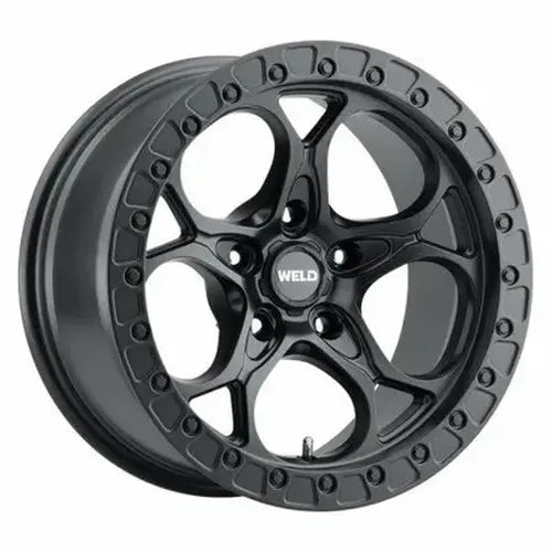 Weld Off-Road W108 20X9 Ledge 6X135 ET00 BS5.00 Satin Black / Black Ring 87.1