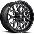 ~(43 lbs. 23X23X13)~ TITAN 20x10 5x139.70/5x150.00 GLOSS BLACK MILLED (-18 mm)