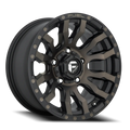 Fuel Wheels black auto part