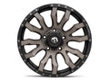 ~(42 lbs. 23X23X13)~ BLITZ 20x10 5x139.70 MATTE BLACK DOUBLE DARK TINT (-18 mm)