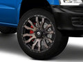 ~(42 lbs. 23X23X13)~ BLITZ 20x10 5x139.70 MATTE BLACK DOUBLE DARK TINT (-18 mm)