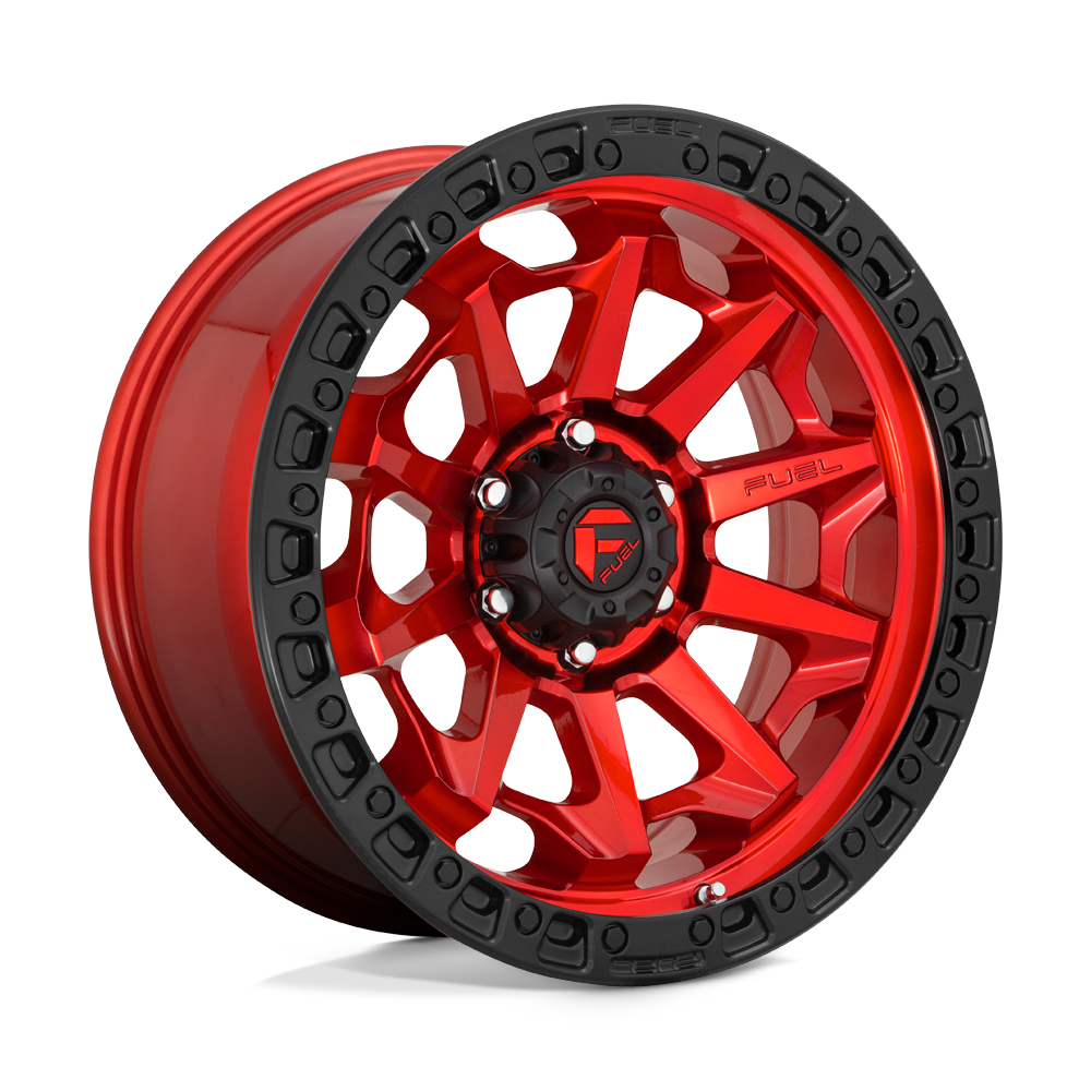 ~(35 lbs. 20X20X12)~ COVERT 17x9 6x139.70 CANDY RED BLACK BEAD RING (1 mm)