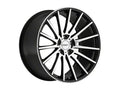 ~(36 lbs. 22X22X12)~ TSW CHICANE 20x10.0 5/114.3 ET25 CB76.1 GLOSS BLACK W/MIRROR CUT FACE