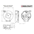 HOSE REEL, 3/8 X 50FT