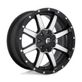 ~(44 lbs. 23X23X13)~ MAVERICK 20x10 8x165.10 MATTE BLACK MACHINED (-18 mm)