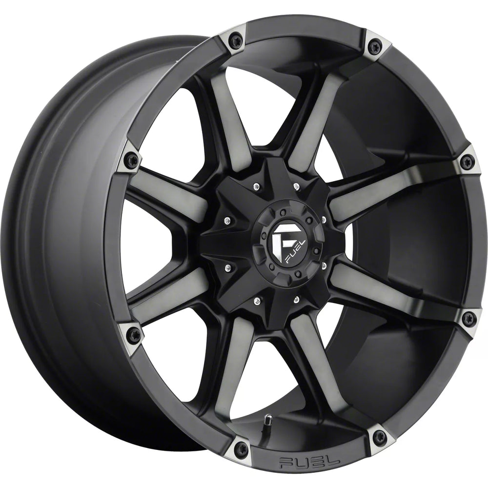 Fuel Wheels black auto part