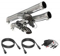 2.50 INCH QTP SCREAMER TWINTRONIC MUFFLER SHORT CASE