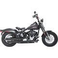 Vance & Hines 2025+ HD Softail Twin Slash 4in Round Black Slip-On Exhaust