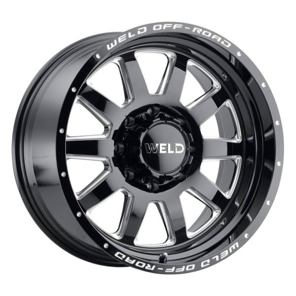 Weld black auto part