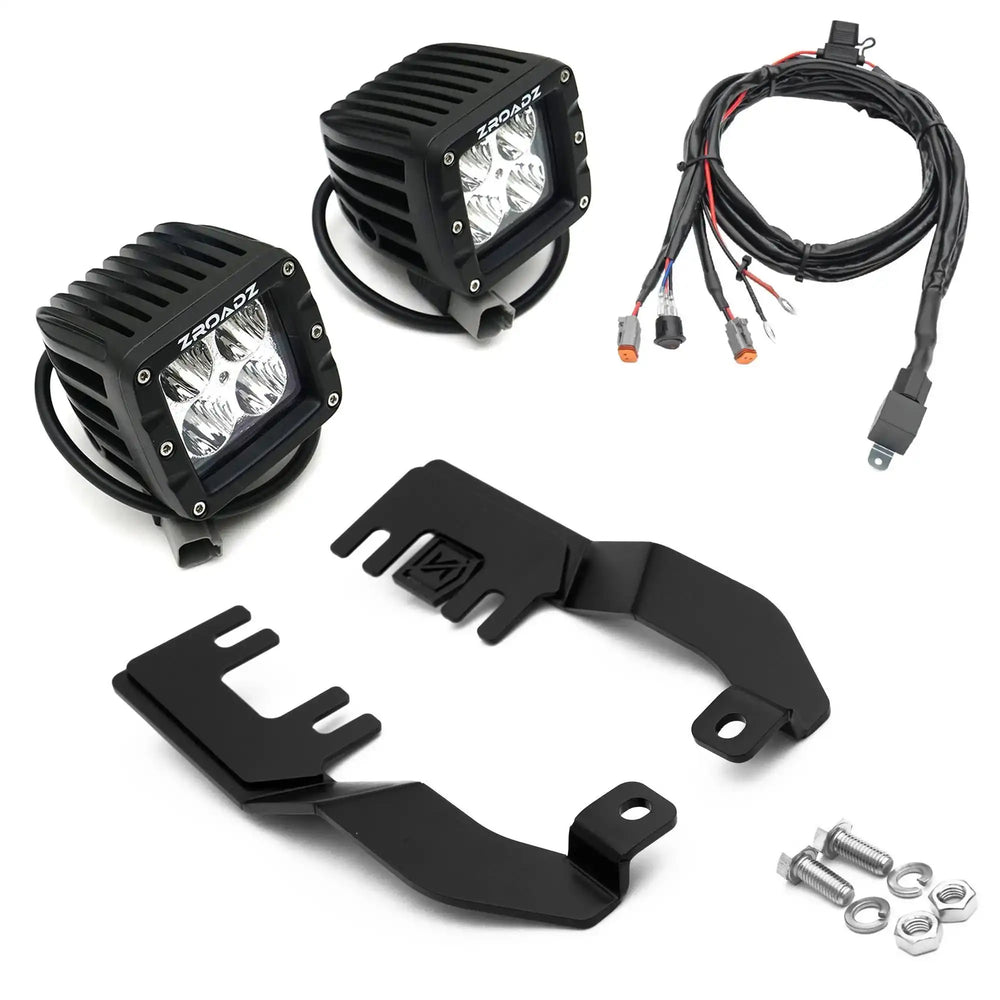 HOOD HINGE LED MOUNTS - KIT - INCL