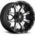 ~(41 lbs. 23X23X13)~ NUTZ 20x10 8x180.00 MATTE BLACK MACHINED (-12 mm)
