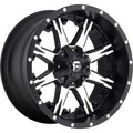 Fuel Wheels black auto part