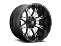 ~(41 lbs. 23X23X13)~ NUTZ 20x10 8x180.00 MATTE BLACK MACHINED (-12 mm)