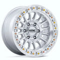 KM552 17X8.5 5X5.0 G-SLV MACH-FC 25MM