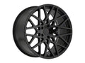 ~(37 lbs. 22X22X12)~ TSW VALE 20x10.0 5/120 ET40 CB76.1 DOUBLE BLACK - MATTE BLACK W/GLOSS BLACK FACE