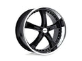 ~(37 lbs. 22X22X12)~ TSW JARAMA 20x10.0 5/120 ET25 CB76.1 GLOSS BLACK MIRROR LIP