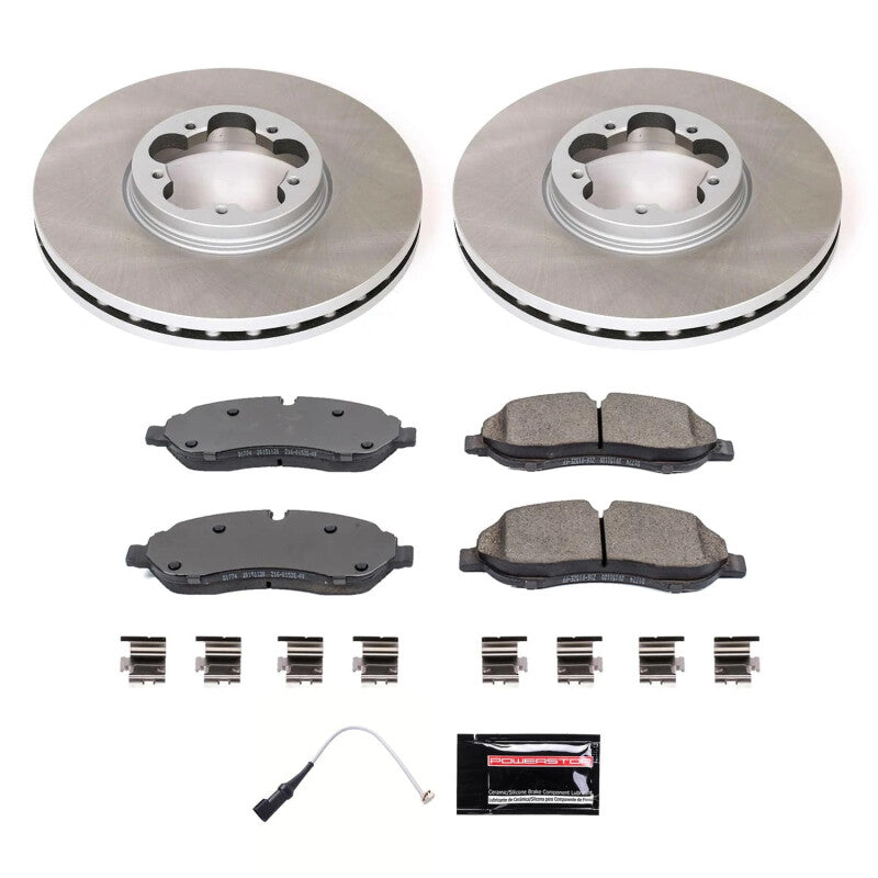 Power Stop 2006 Mercedes-Benz S350 Front & Rear Z23 Evolution Sport Coated Brake Kit