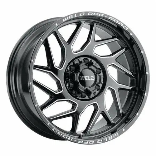 Weld Off-Road W117 20X9 Fulcrum 8X170 ET00 BS5.00 Gloss Black MIL 125.1