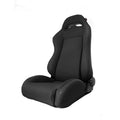 Sport Seat, Front, Reclinable, Black Denim; 97-06 Jeep Wrangler TJ