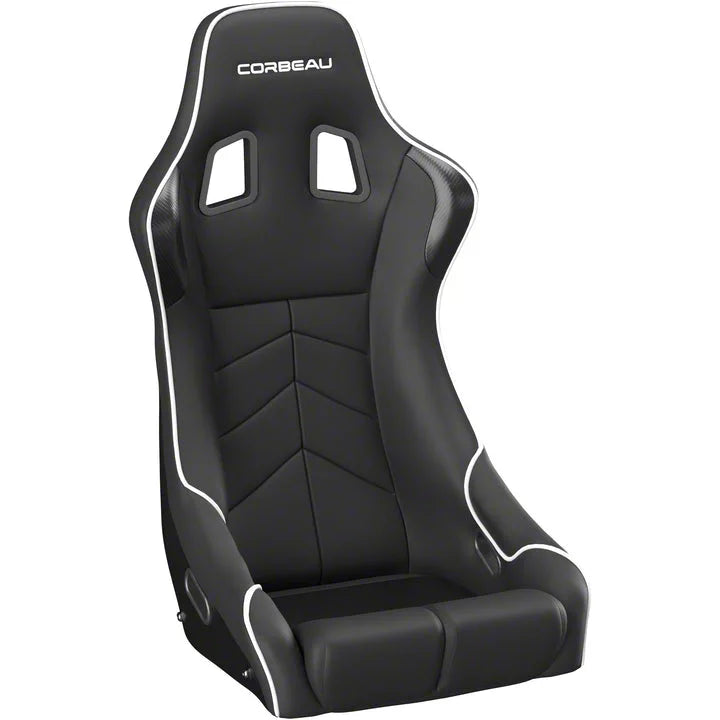 ~(67 lbs. 41X22X22)~ DFX Black Vinyl/Cloth w/ White Piping