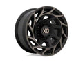 ONSLAUGHT 22X12 5X5.0 44MM SATIN BLACK W/ BRONZE TINT