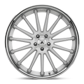 ABL24 22X9 5X120 BRUSH SLV CHR LIP