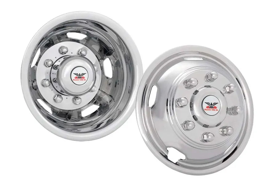 11C CHEVY/GMV C/K 3500 17IN 8LUG 5HH DUAL W/AIRMAX DOTLINER SIMULATOR SET