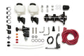 Wilwood Tandem Remote M/C Kit w L/H Bracket & Prop Valve - 1 1/8in Bore Black