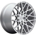 Rotiform R110 BLQ Wheel 18x8.5 5x100 35 Offset - Gloss Silver Machined