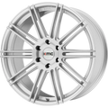 ~(44 lbs. 27X27X12)~ KM707 24X9.5 6X5.5 BRUSHED SLV 30MM