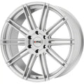 ~(44 lbs. 27X27X12)~ KM707 24X9.5 6X5.5 BRUSHED SLV 30MM