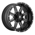 Fuel Wheels black auto part