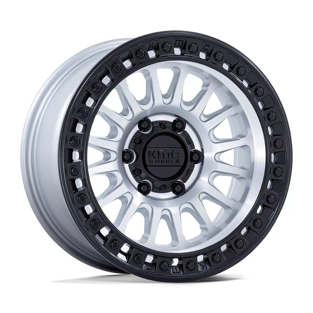 KM552 17X8.5 6X5.5 MACH-BLK-LP 25MM