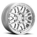 Method Raised MR804 22x10 / 6x5.5 BP / -18mm Offset / 106.25mm Bore - Machined - Clear Coat Wheel