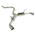 Remark axle-back exhaust detail