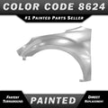 LT FRONT FENDER ASSY CHEVELLE 7172